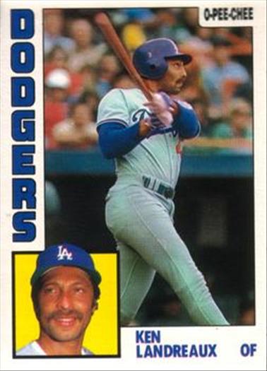 1984 O-Pee-Chee Baseball Cards 216     Ken Landreaux